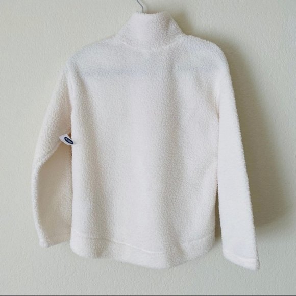 Old Navy | NWT Plush Sherpa 1/4-Zip Pullover - Picture 4 of 5
